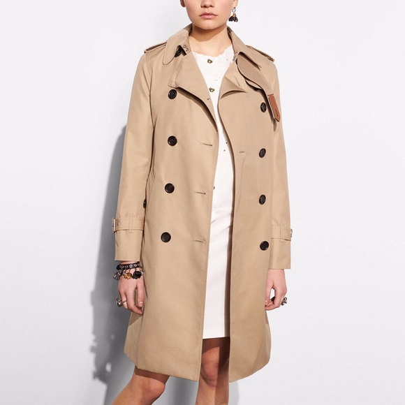 Coach Jackets & Blazers - Coach Modern Icon Trench Coat (brand new)